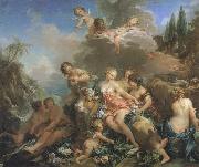 Francois Boucher The Rape of Europa Spain oil painting artist